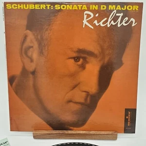 S.RICHTER PLAYS SCHUBERT SONATA IN D MAJOR MONITOR MC 2043 CLEAN RECORD ALBUM  - Picture 1 of 6