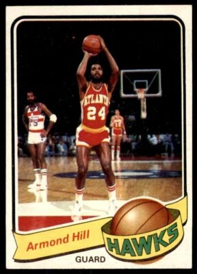 1979-80 TOPPS ARMOND HILL* ATLANTA HAWKS #57 - Image 1 of 2