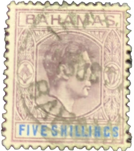 Bahamas stamp 112 used F/VF Part Cancel - Picture 1 of 6