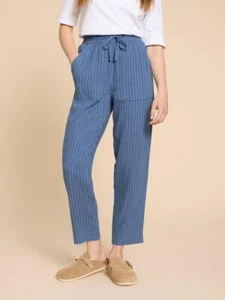 White Stuff Women's Elle Linen Blend Trouser - Picture 1 of 36