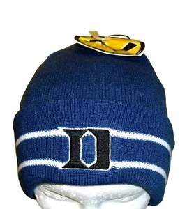 Duke Blue Devils Mens Zephyr Cuffed Beanie Blue Winter Hat Cap New Tags Ncaa - Picture 1 of 2