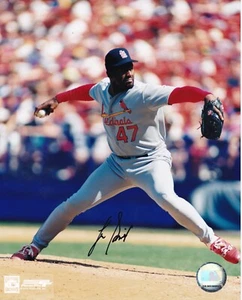 LEE SMITH Autograph-signed 8" x 10" photo - Cardinals! HOF!  - Picture 1 of 2