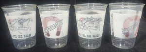 4 Unused Kentuky Derby Run For The Roses VTG. Collectable plastic Solo cups 8oz. - Picture 1 of 5