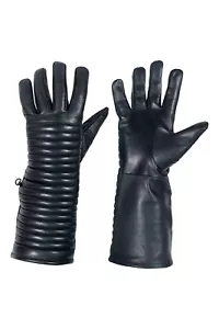 inspired Star war Darth Vader leather gloves cosplay Darth Vader leather gloves - Picture 1 of 2