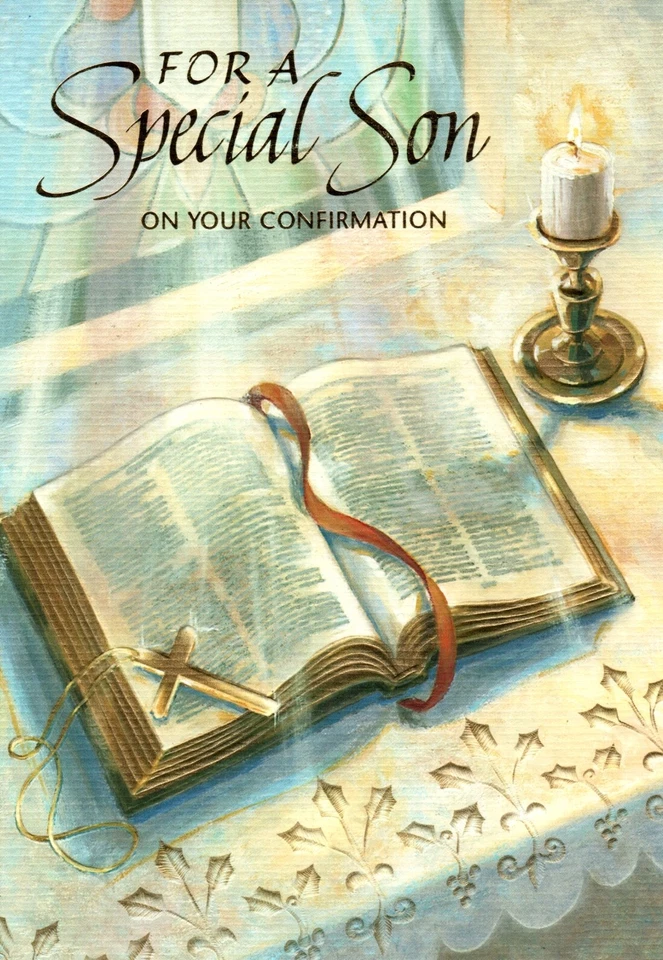 Congratulations Special Son On Your Confirmation Hallmark Greeting Card - Image 1 of 3
