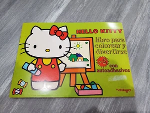 Vintage 1981 Hello Kitty Coloring And Fun Book No 2 In Spanish *READ* - Picture 1 of 16