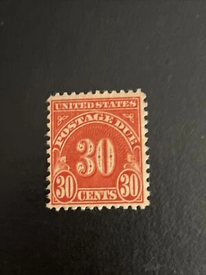 Us Stamp Scott #J85  30-Cent Postage Due Stamp MInt Hinged - Image 1 of 2