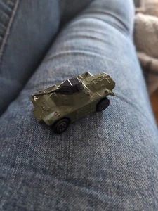 No.73 Matchbox Rolamatics Metallic Green Weasel Armoured Car 1973 Scale 1:52. - Picture 1 of 4