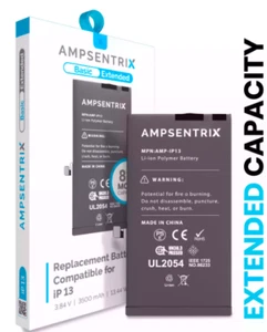 Batterie de remplacement compatible pour iPhone 13 ( capacité étendue ) - Photo 1 sur 1