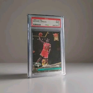MICHAEL JORDAN #216  1992 Fleer ULTRA PSA 9 Mint CHICAGO BULLS Jam Session HOF🔥 - Picture 1 of 3