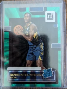 2022-23 Panini Donruss - Rated Rookie Holo Green Laser #206 Bennedict... - Picture 1 of 2