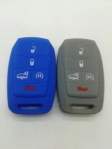 2*Cubierta de llave de silicona para 2019 2020 2021 2022 2023 2024 RAM 1500 OHT-4882056 - Imagen 1 de 7