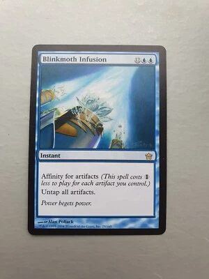 Blinkmoth Infusion , MTG Fifth Dawn (2004). Rare Blue Instant NM - Image 1 of 2