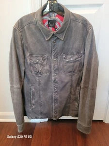 Gimo's Enna 12 Month Washed Shirt Jacket, Men's XL Runs Small - Only Worn Once! - Picture 1 of 13
