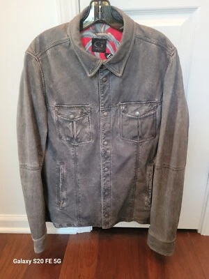Gimo's Enna 12 Month Washed Shirt Jacket, Men's XL Runs Small - Only Worn Once! - Image 1 of 4