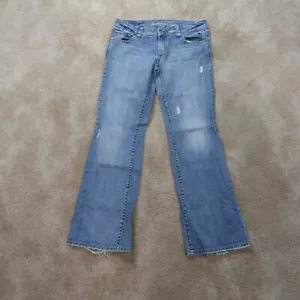 Petrol jeans Whitney Bootcut Women's 10 Blue Stretch Denim Pants Low Rise - Picture 1 of 13