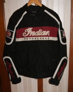 *NEW* Indian Motorcycle Riding Coat Mens 3XL 3M Scotchlite Knox Padded *1 Flaw* - Bild 1 von 23