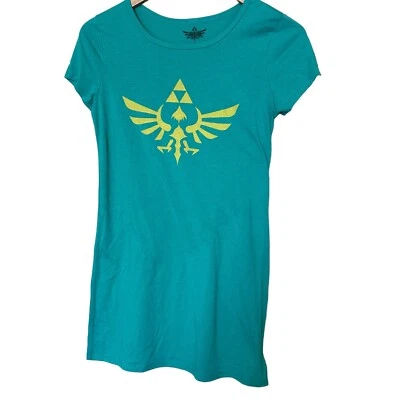 Niños Zelda Verde Camisón Niñas Pijama Grande 10/12 Nintendo Videojuego Foto 1 de 4