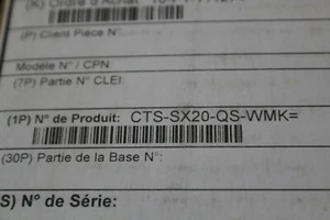 Kit de montaje en pared CISCO CTS-SX20-QS-WMK CISCO para Sx20 - Imagen 1 de 8