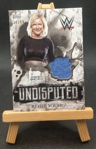 Parche 2018 Topps WWE Undisputed - Undisputed Relic #UR-RY - Renee Young/99 - Imagen 1 de 2
