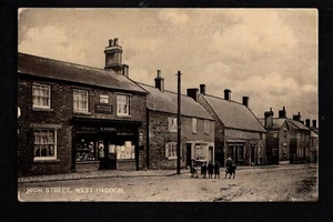West Haddon, High Street - noroeste de Northampton - fotografía impresa p/c. - Imagen 1 de 1