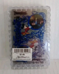Disneyland Walt Disney World Translucent Playing Cards, New & Sealed. - Picture 1 of 9