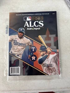 2023 ALCS American League Championship Program Astros/Rangers - Picture 1 of 2