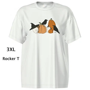 3XL LuLaRoe ROCKER T ~ CUERVOS Y CALABAZAS ~ Halloween; tallas 26-28 - Imagen 1 de 3