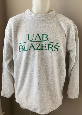 Woolly Threads UAB BLAZERS Pullover Shirt M NEW Original ALABAMA BIRMINGHAM NWT Cover