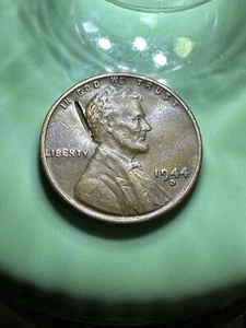 1944 D Cent Durchschlag - Bild 1 von 2