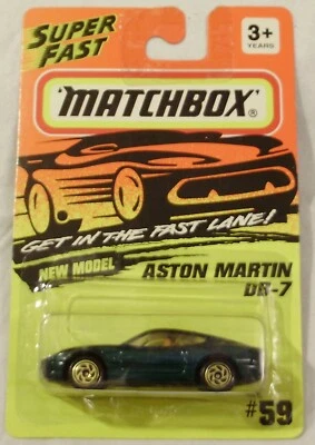 Matchbox Super Fast™ Aston Martin DB-7 #59 - 1994 - Image 1 of 4