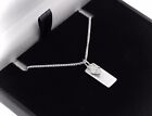 925 Sterling Silver & CZ  Necklace with Engraving, ideal Mother's Day gift