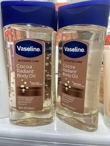 Vaseline Intensive Care Cocoa Radiant Body Gel Oil 100% PURE Cocoa Butter 200ml - Picture 1 of 1