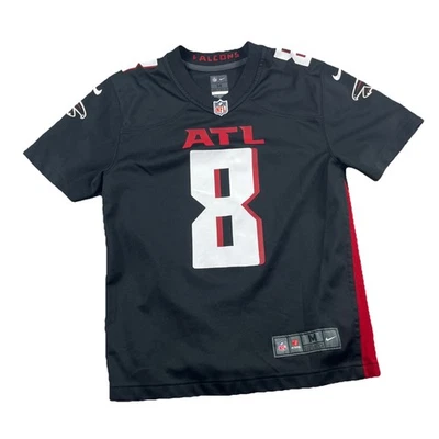 Nike Atlanta Falcons Kyle Pitts #8 Black Youth Boys Medium NFL Football jersey - Image 1 of 4