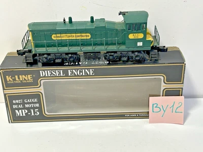 K-LINE O SCALE KENNECOYY COPPER MP15 LOCOMOTIVE K-22521C - Image 1 of 4