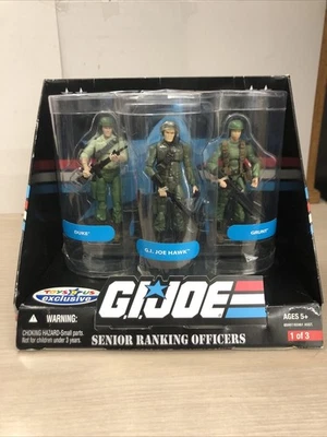 G.I. Joe 25th Anniversary Senior Ranking Officers 3 pack TRU Exclusive New 2007 - Image 1 of 4