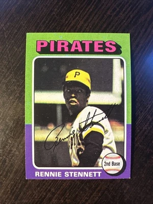1975 TOPPS MINI #336 RENNIE STENNETT PITTSBURGH PIRATES NM *Hot Corner Vintage* - Image 1 of 2