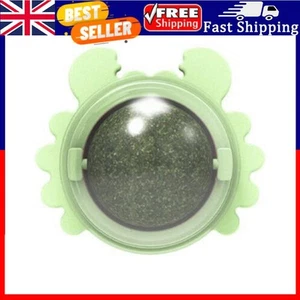 Juguete giratorio para golosinas para gatos con bocadillo de hierba gatera lamiendo bola gatito molar (verde) - Imagen 1 de 3
