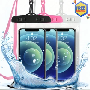 1 Pc Pochette Téléphone Étanche Adaptée pour Piscine Étui Téléphone Étanche Universel - Photo 1 sur 17