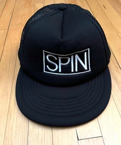 Truckermütze Kappe SPIN Magazin schwarz verstellbar bestickt - Bild 1 von 11