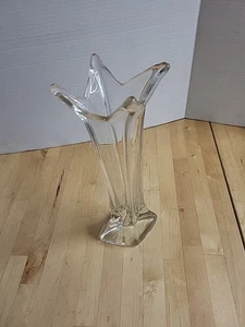 Rosenthal Designer Glass Vase Vintage Studio-Line Klarglas Vintage ORIGINAL  - Picture 1 of 11