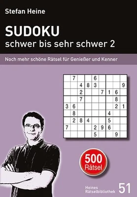 Stefan Heine / SUDOKU - schwer bis sehr schwer 29783939940500 - Bild 1 von 4