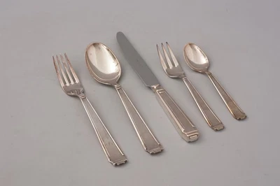 Robbe & Berking Art Deco Löffel Gabel Messer Kuchengabel Kaffeelöffel UVP 555€ - Bild 1 von 4