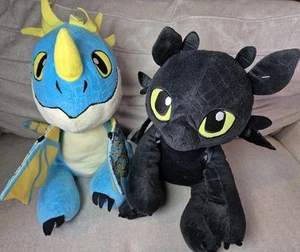How To Train Your Dragon Build A Bear Bundle Stormfly Toothless - Picture 1 of 5