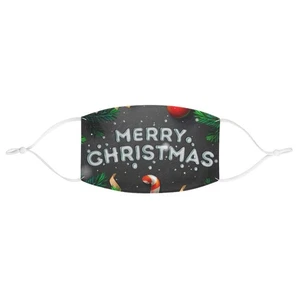 Merry Christmas Decorations Xmas Fabric Face Mask - Picture 1 of 6