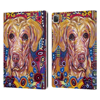 FUNDA BILLETERA LIBRO CUERO PERROS GALERÍA DE ARTE PERRO LOCO OFICIAL PARA APPLE iPAD Foto 1 de 4