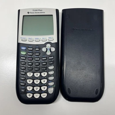 TEXAS INSTRAMENT TI-84 PLUS GRAPHING CALCULATOR TESTED - WORKS - Image 1 of 4
