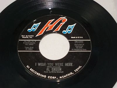 Al Green:  I Wish You Were Here / L-O-V-E  [Unplayed Copy] - Image 1 of 2