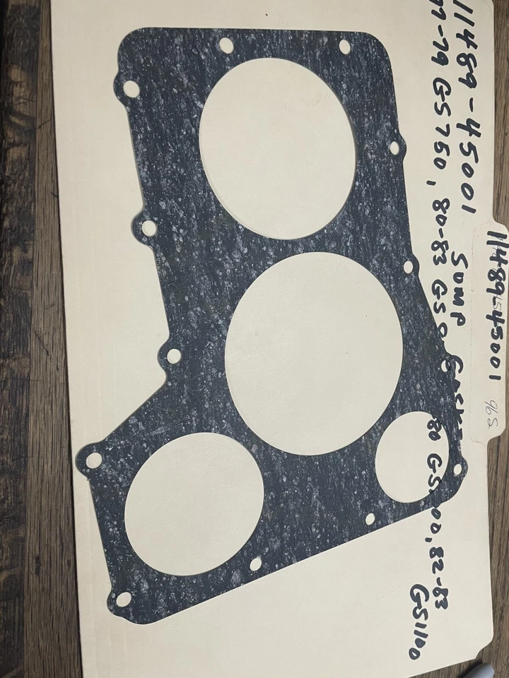 Junta de cárter Suzuki GS1000, GS1100, GS850, GS750 11489-45001 Foto 1 de 1