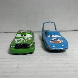 Tira de COCHES “El Rey” Weathers & Chick Hicks Suelta 1:55 Diecast China 👀 Fotos - Imagen 1 de 12